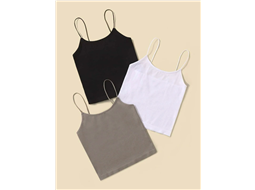 Cropped Al�a Fina Cinza