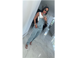 Macac�o jeans KS