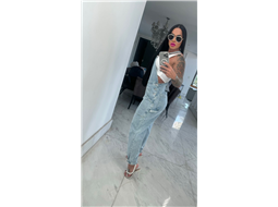 Macac�o jeans KS